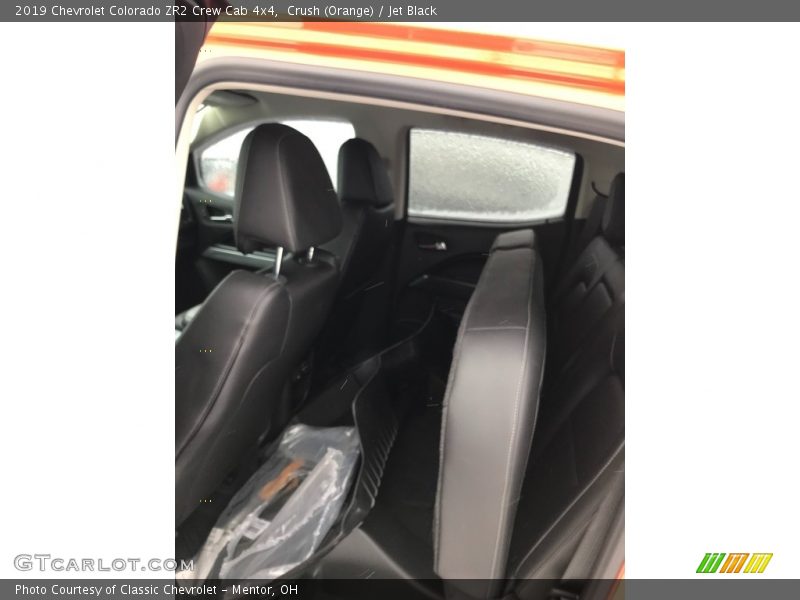 Crush (Orange) / Jet Black 2019 Chevrolet Colorado ZR2 Crew Cab 4x4