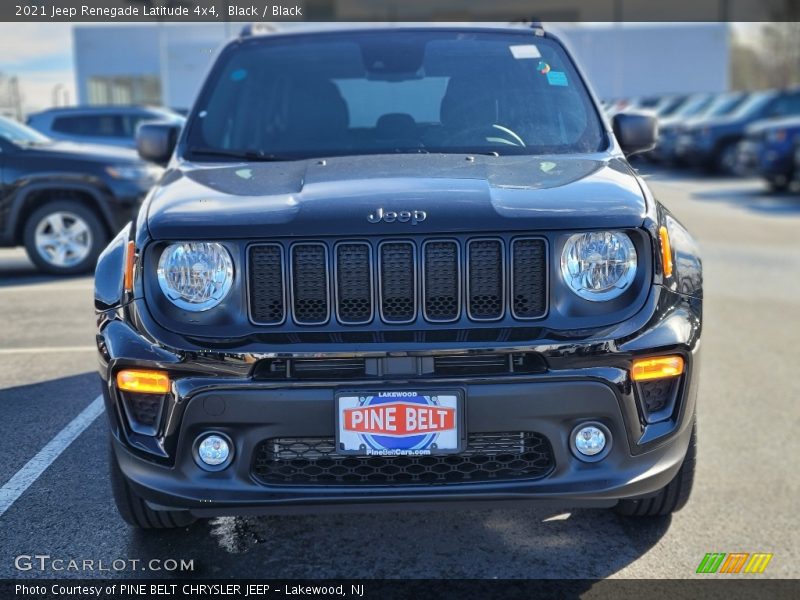 Black / Black 2021 Jeep Renegade Latitude 4x4