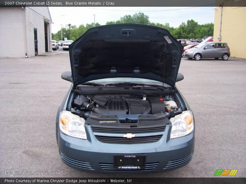 Blue Granite Metallic / Gray 2007 Chevrolet Cobalt LS Sedan