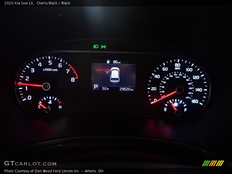 Cherry Black / Black 2020 Kia Soul LX
