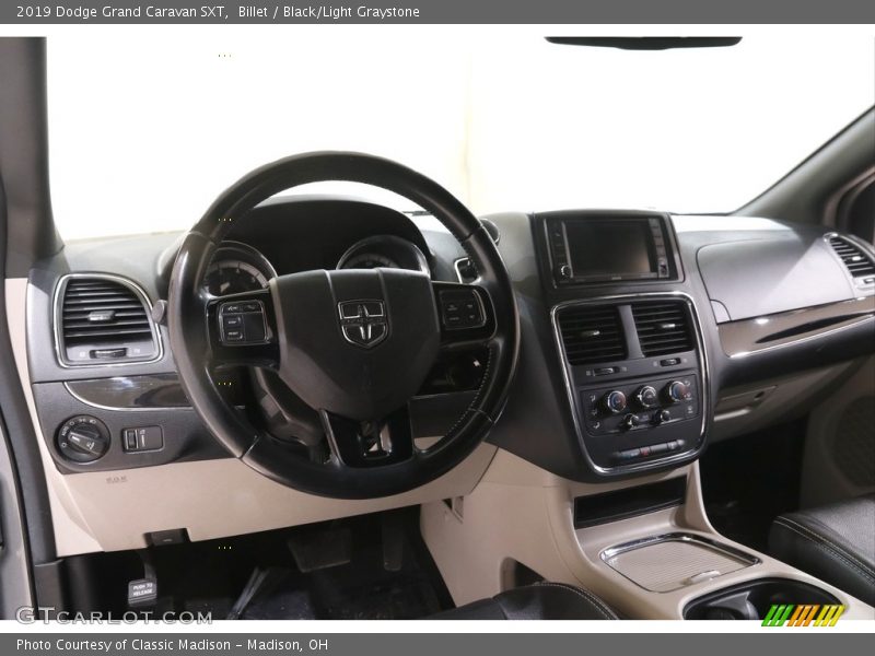 Billet / Black/Light Graystone 2019 Dodge Grand Caravan SXT