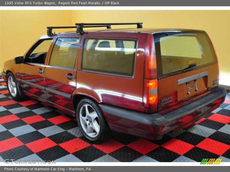 Regent Red Pearl Metallic / Off Black 1995 Volvo 850 Turbo Wagon