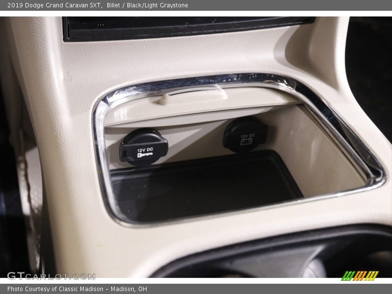 Billet / Black/Light Graystone 2019 Dodge Grand Caravan SXT