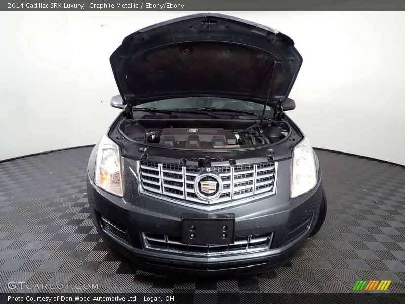 Graphite Metallic / Ebony/Ebony 2014 Cadillac SRX Luxury