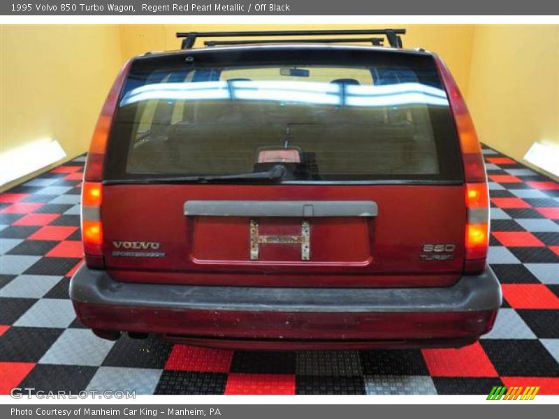 Regent Red Pearl Metallic / Off Black 1995 Volvo 850 Turbo Wagon