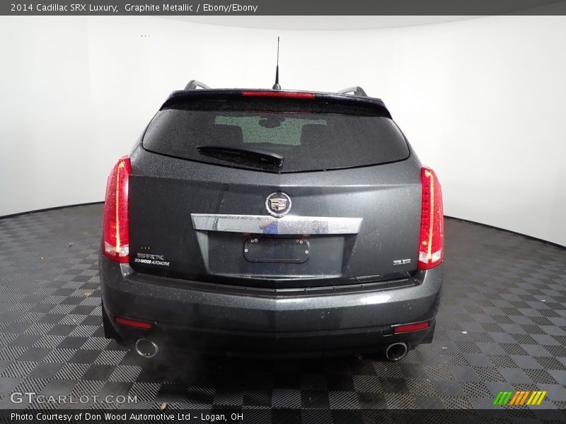 Graphite Metallic / Ebony/Ebony 2014 Cadillac SRX Luxury