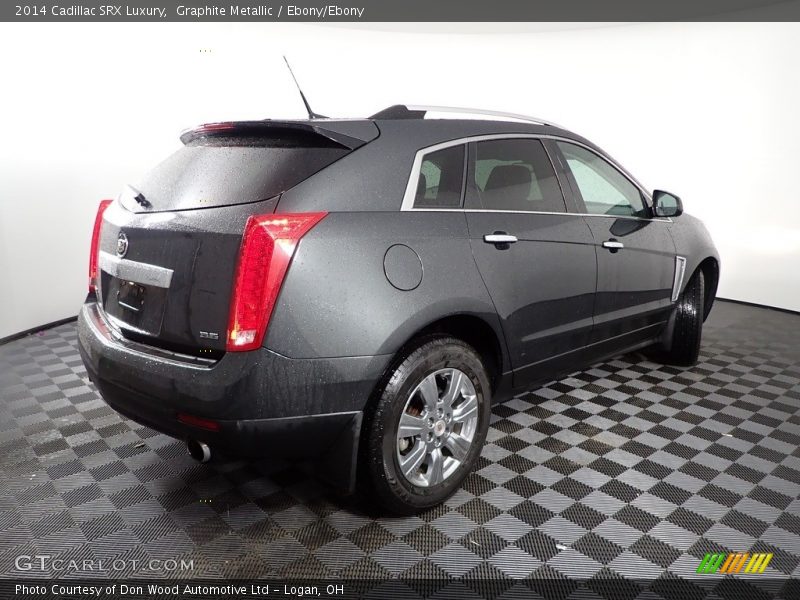 Graphite Metallic / Ebony/Ebony 2014 Cadillac SRX Luxury