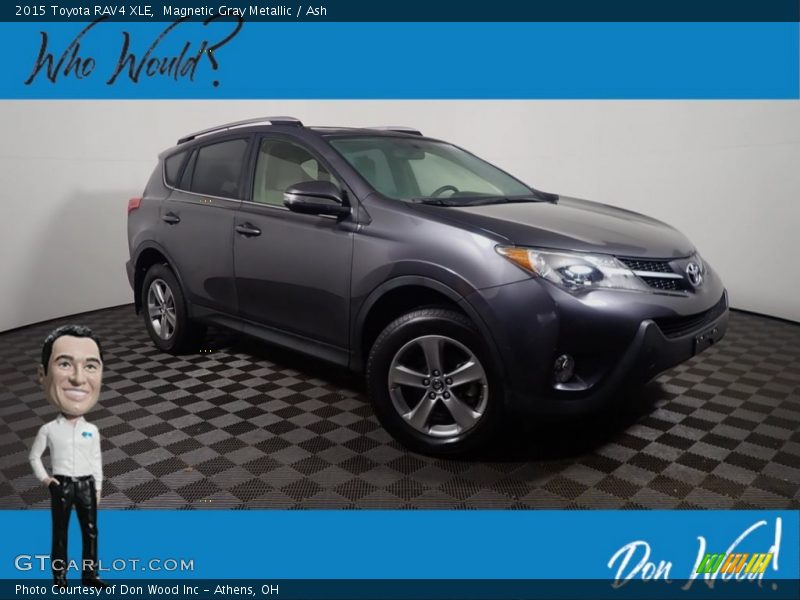 Magnetic Gray Metallic / Ash 2015 Toyota RAV4 XLE