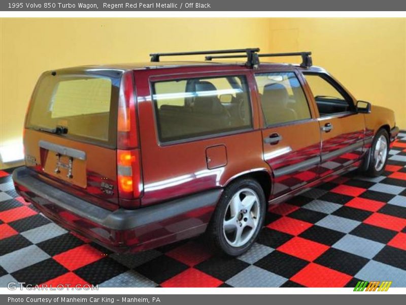 Regent Red Pearl Metallic / Off Black 1995 Volvo 850 Turbo Wagon