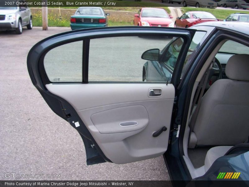 Blue Granite Metallic / Gray 2007 Chevrolet Cobalt LS Sedan