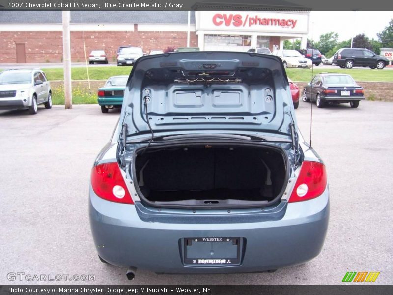 Blue Granite Metallic / Gray 2007 Chevrolet Cobalt LS Sedan