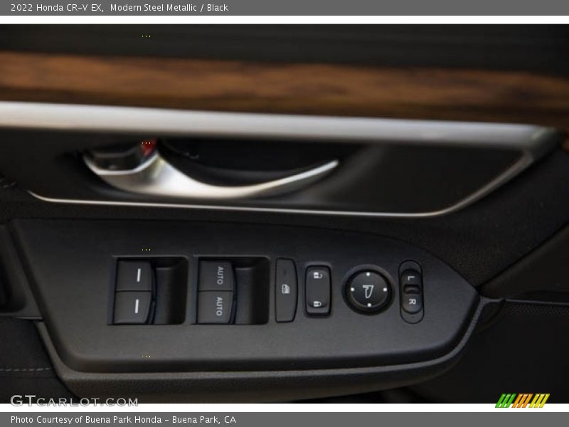 Modern Steel Metallic / Black 2022 Honda CR-V EX