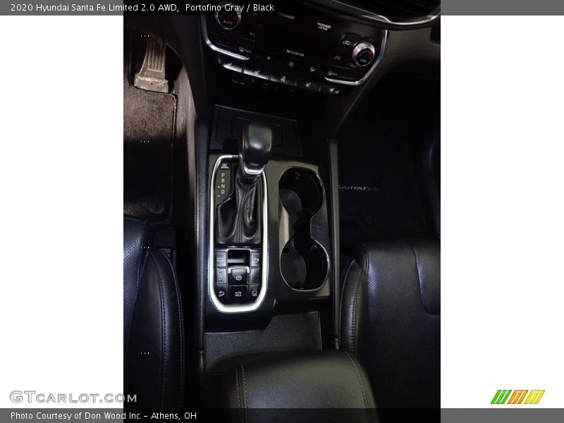 Portofino Gray / Black 2020 Hyundai Santa Fe Limited 2.0 AWD