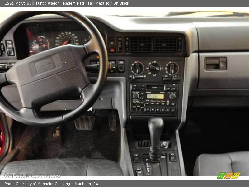 Regent Red Pearl Metallic / Off Black 1995 Volvo 850 Turbo Wagon