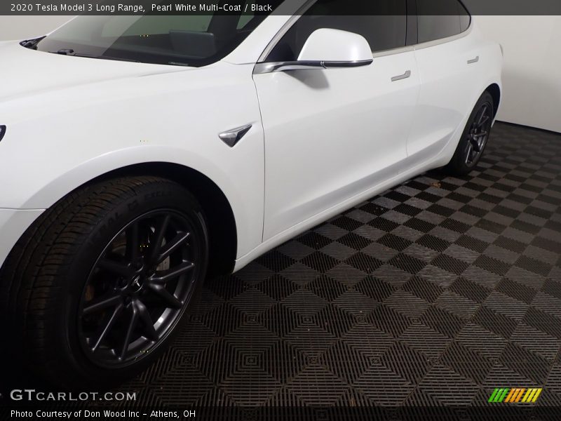 Pearl White Multi-Coat / Black 2020 Tesla Model 3 Long Range