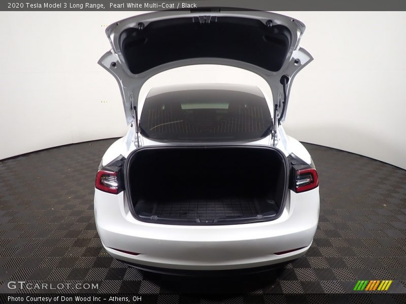 Pearl White Multi-Coat / Black 2020 Tesla Model 3 Long Range