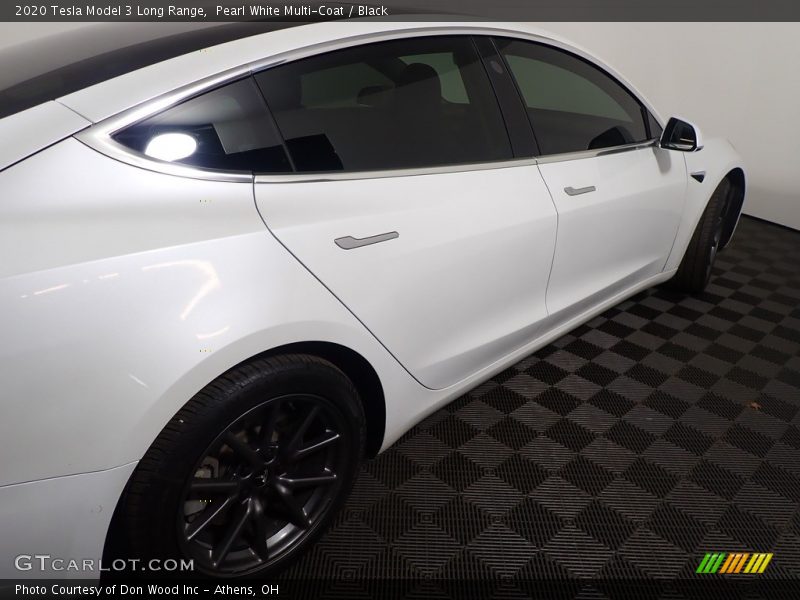 Pearl White Multi-Coat / Black 2020 Tesla Model 3 Long Range