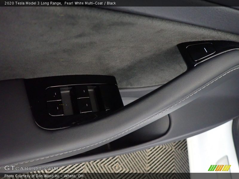 Pearl White Multi-Coat / Black 2020 Tesla Model 3 Long Range