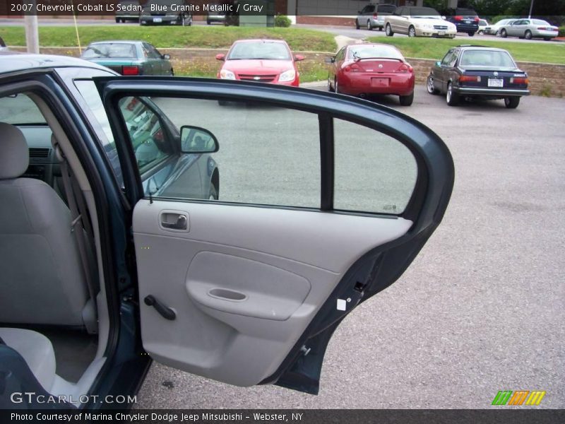 Blue Granite Metallic / Gray 2007 Chevrolet Cobalt LS Sedan