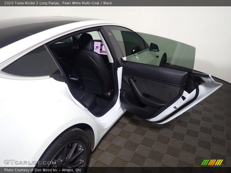 Pearl White Multi-Coat / Black 2020 Tesla Model 3 Long Range