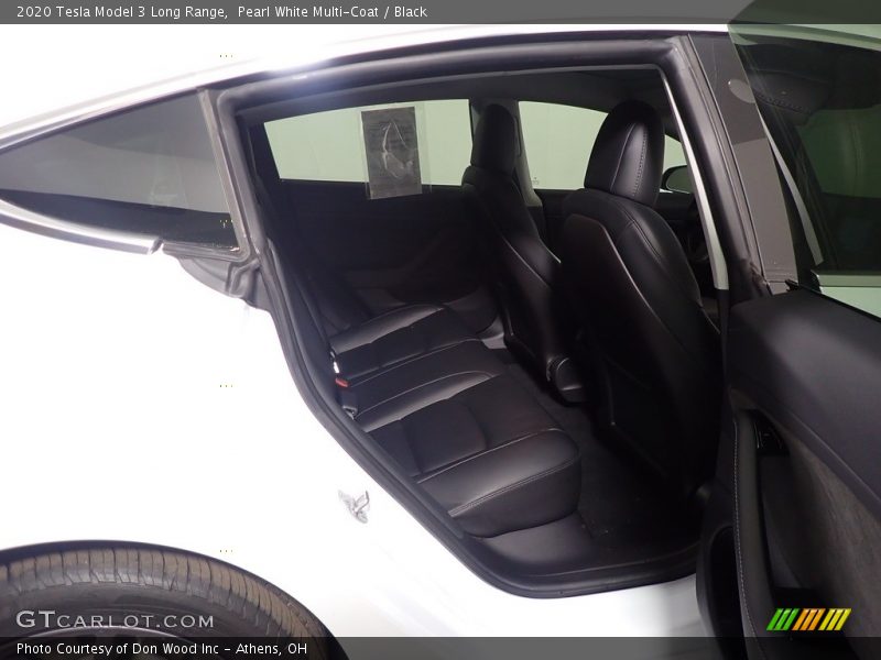 Pearl White Multi-Coat / Black 2020 Tesla Model 3 Long Range