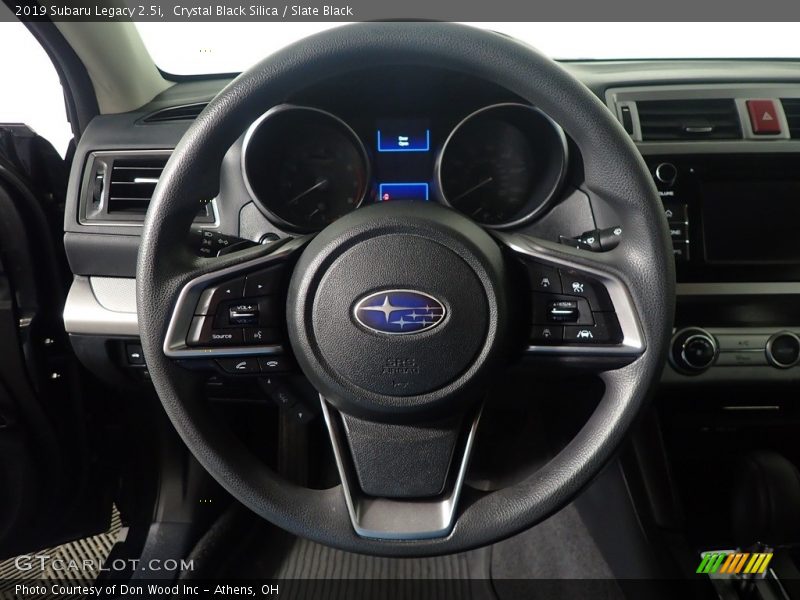 Crystal Black Silica / Slate Black 2019 Subaru Legacy 2.5i