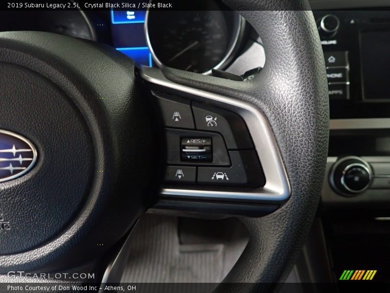 Crystal Black Silica / Slate Black 2019 Subaru Legacy 2.5i