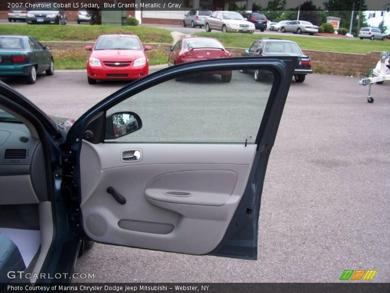Blue Granite Metallic / Gray 2007 Chevrolet Cobalt LS Sedan