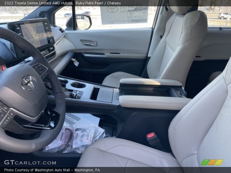 Ruby Flare Pearl / Chataeu 2022 Toyota Sienna Limited AWD Hybrid
