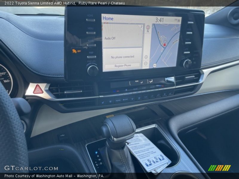 Ruby Flare Pearl / Chataeu 2022 Toyota Sienna Limited AWD Hybrid