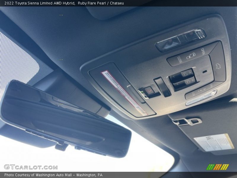 Ruby Flare Pearl / Chataeu 2022 Toyota Sienna Limited AWD Hybrid