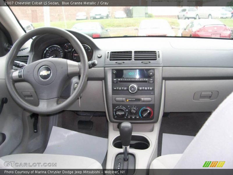 Blue Granite Metallic / Gray 2007 Chevrolet Cobalt LS Sedan