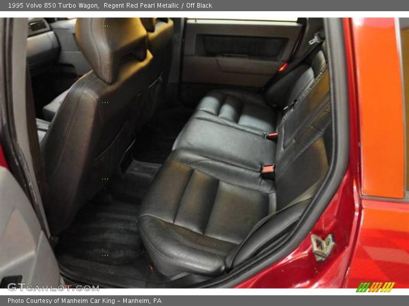 Regent Red Pearl Metallic / Off Black 1995 Volvo 850 Turbo Wagon