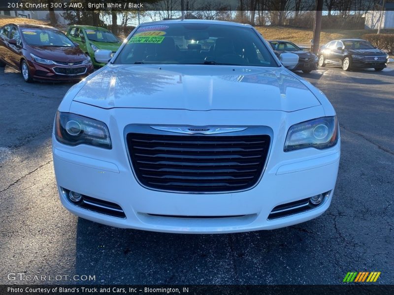 Bright White / Black 2014 Chrysler 300 S AWD