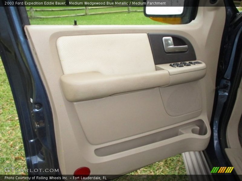 Medium Wedgewood Blue Metallic / Medium Parchment 2003 Ford Expedition Eddie Bauer