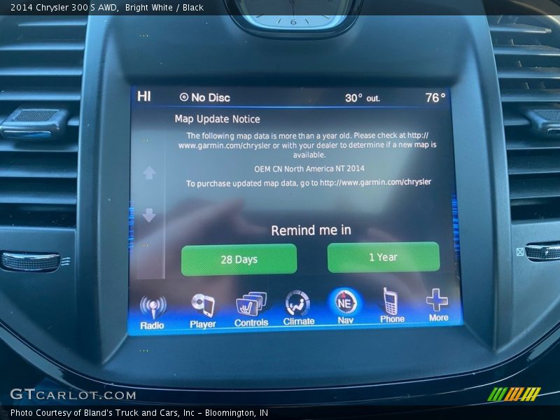 Controls of 2014 300 S AWD
