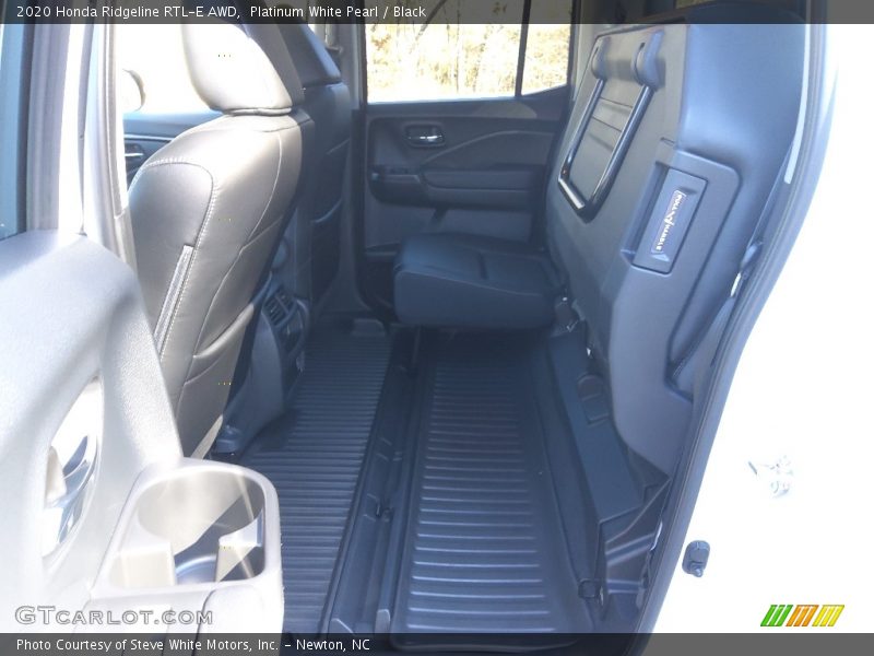 Platinum White Pearl / Black 2020 Honda Ridgeline RTL-E AWD