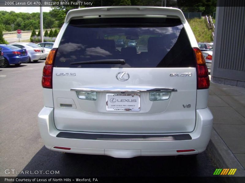 Blizzard White Pearl / Ivory 2006 Lexus GX 470
