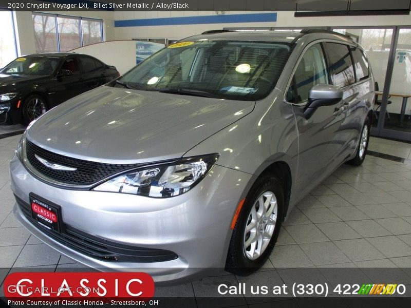 Billet Silver Metallic / Alloy/Black 2020 Chrysler Voyager LXi