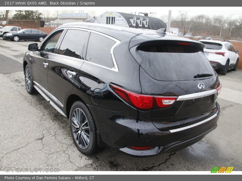 Black Obsidian / Graphite 2017 Infiniti QX60 AWD