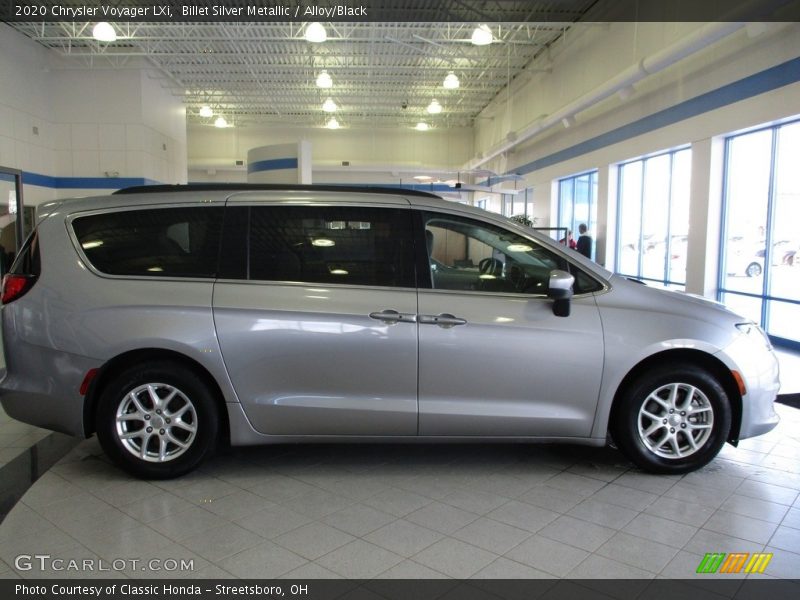 Billet Silver Metallic / Alloy/Black 2020 Chrysler Voyager LXi
