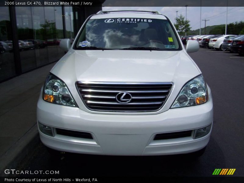 Blizzard White Pearl / Ivory 2006 Lexus GX 470