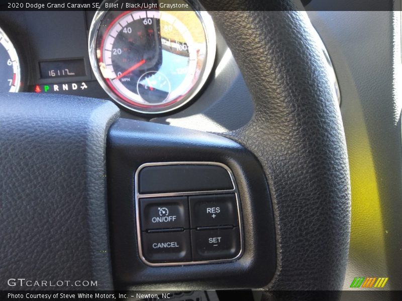 Billet / Black/Light Graystone 2020 Dodge Grand Caravan SE