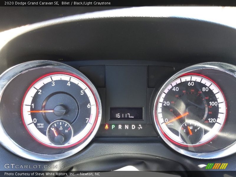 Billet / Black/Light Graystone 2020 Dodge Grand Caravan SE