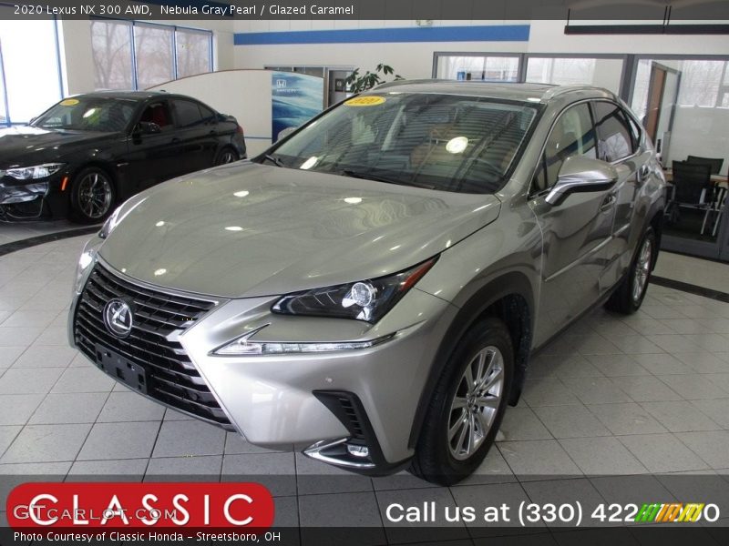 Nebula Gray Pearl / Glazed Caramel 2020 Lexus NX 300 AWD
