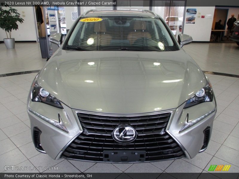 Nebula Gray Pearl / Glazed Caramel 2020 Lexus NX 300 AWD