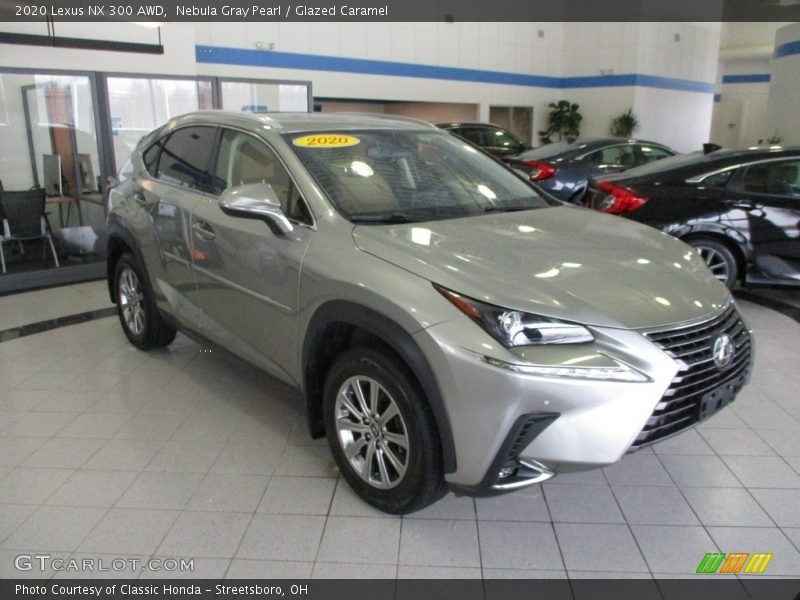 Nebula Gray Pearl / Glazed Caramel 2020 Lexus NX 300 AWD