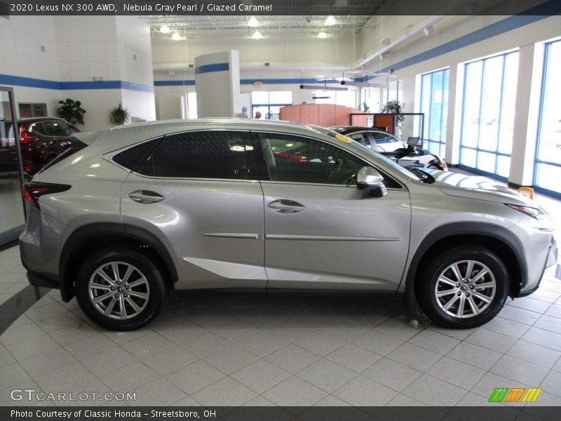 Nebula Gray Pearl / Glazed Caramel 2020 Lexus NX 300 AWD