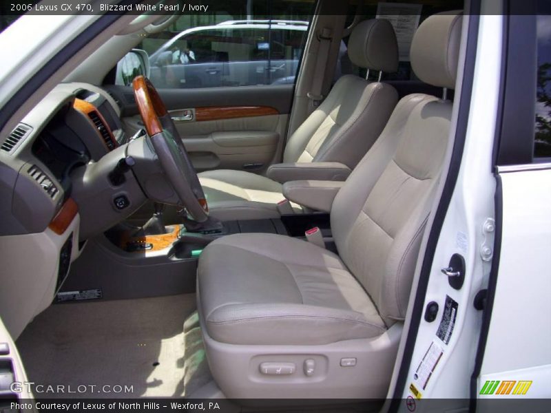 Blizzard White Pearl / Ivory 2006 Lexus GX 470