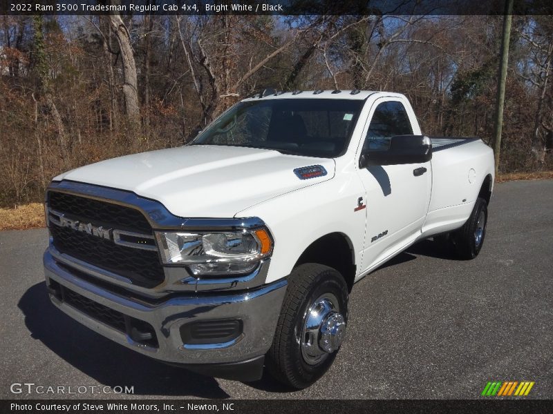 Bright White / Black 2022 Ram 3500 Tradesman Regular Cab 4x4